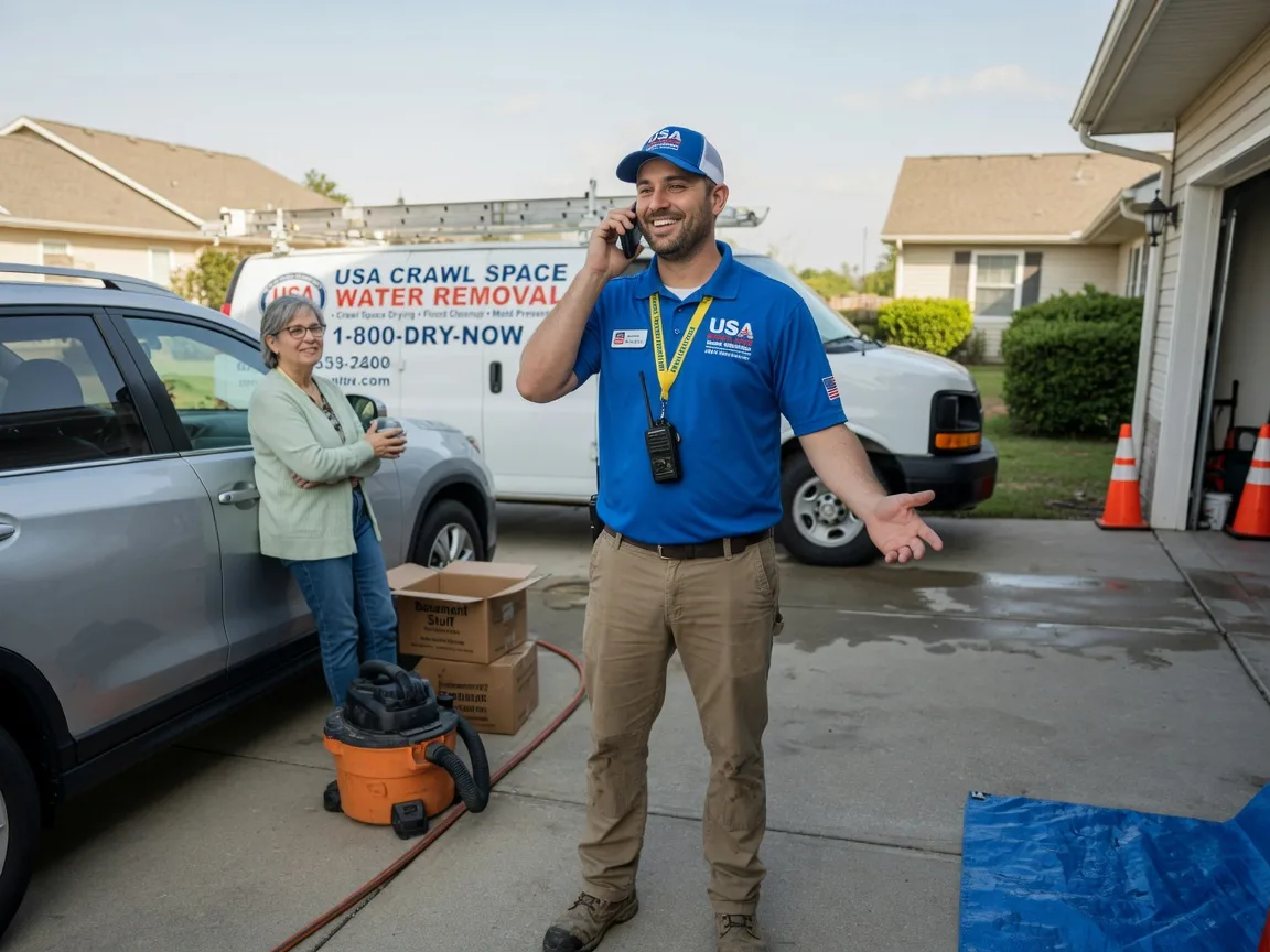 Crawl Space Water Removal Dallas Center, IA FAQs